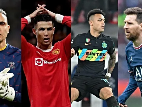 Las figuras que se quedaron afuera de la Champions League