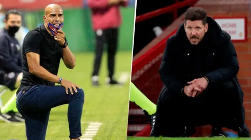 Douglas Sequeira negó que copia el estilo del "Cholo" Simeone.