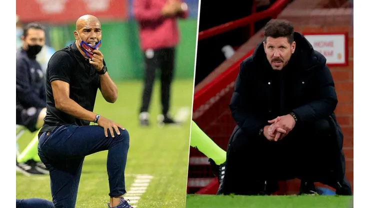 Douglas Sequeira negó que copia el estilo del "Cholo" Simeone.