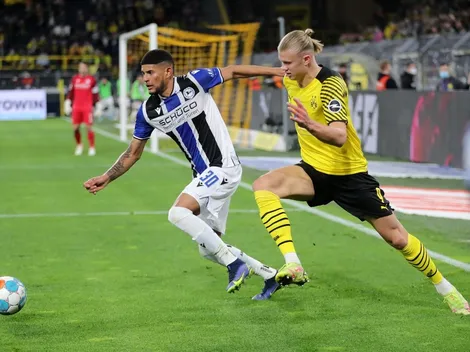 Andrés Andrade destaca en choque ante Erling Haaland