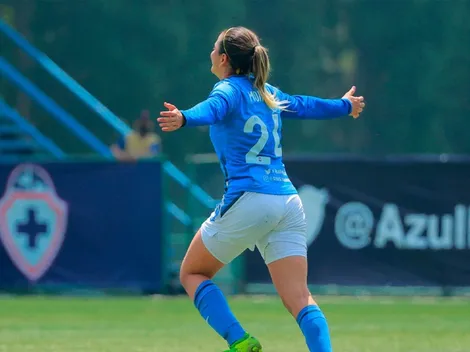 Michelle Montero anotó en el duelo entre Cruz Azul y Santos Laguna (VIDEO)