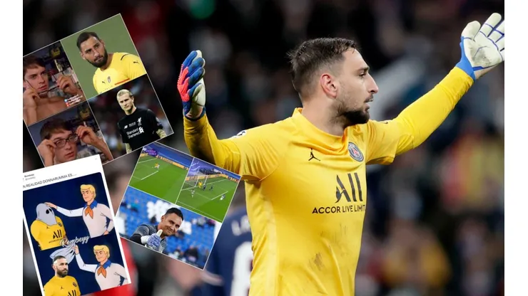 Los memes explotaron contra Gianluigi Donnarumma tras su error en la eliminación del PSG