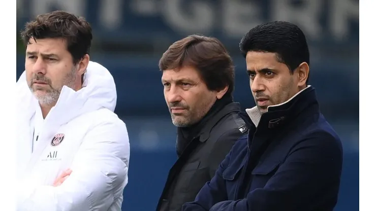 Leonardo y Nasser Al-Khelaifi fueron a buscar al ártbitro