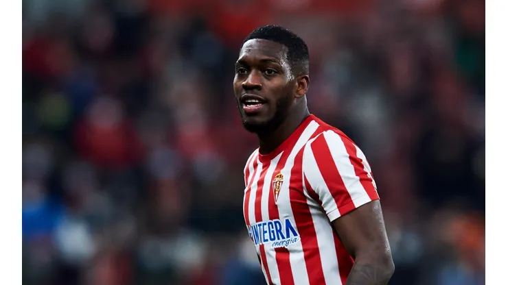 El "Puma" sumó una asistencia con Sporting Gijón.