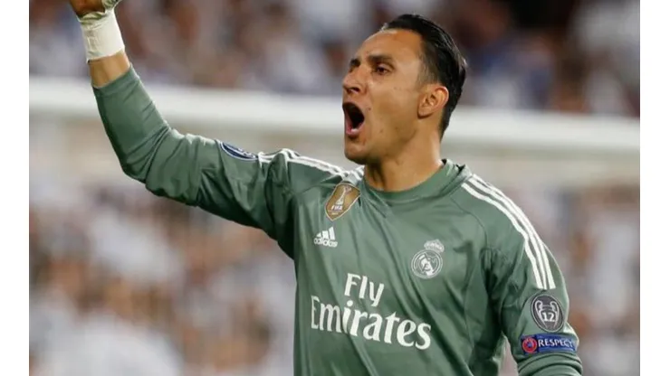 Keylor Navas en su etapa como jugador del Real Madrid (Keylor Navas Facebook)