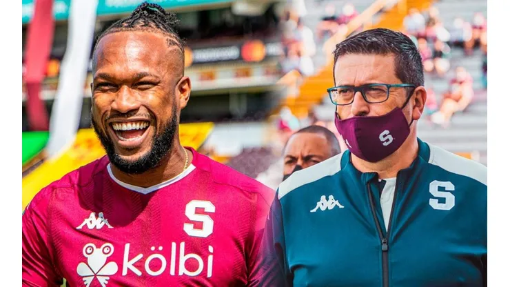 El técnico Iñaki Alonso se deshizo en elogios con Kendall Waston.