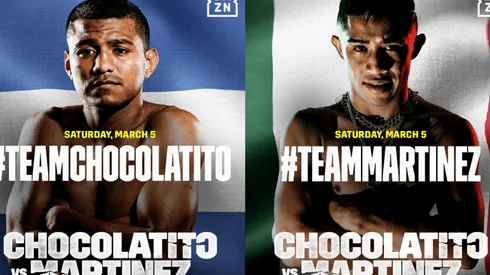 Chocolatito González vs. El Rey Martínez: cuándo, a qué hora y por qué canal de TV y streaming ver EN VIVO la pelea.