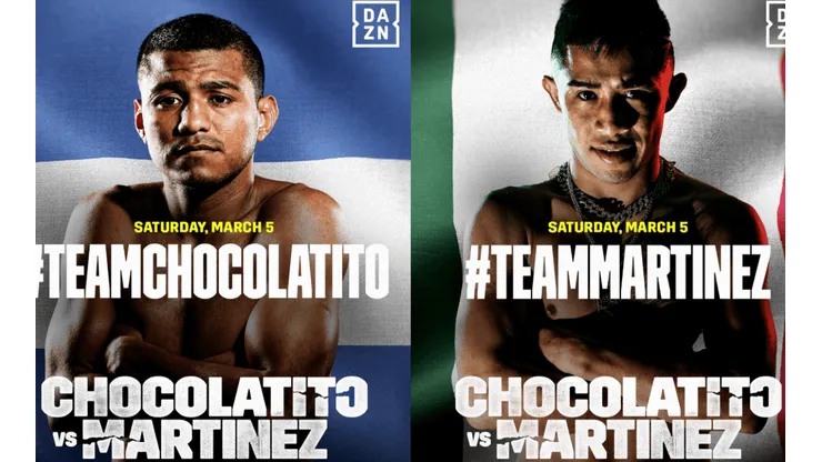 Chocolatito González vs. El Rey Martínez: cuándo, a qué hora y por qué canal de TV y streaming ver EN VIVO la pelea.