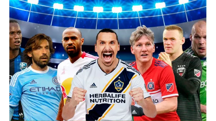 Las 21 estrellas del fútbol mundial que han jugado en Estados Unidos con legionarios ticos.
