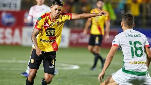 Orlando Galo, estelar en la formación de Herediano en la derrota ante Guanacasteca (CSH Oficial)