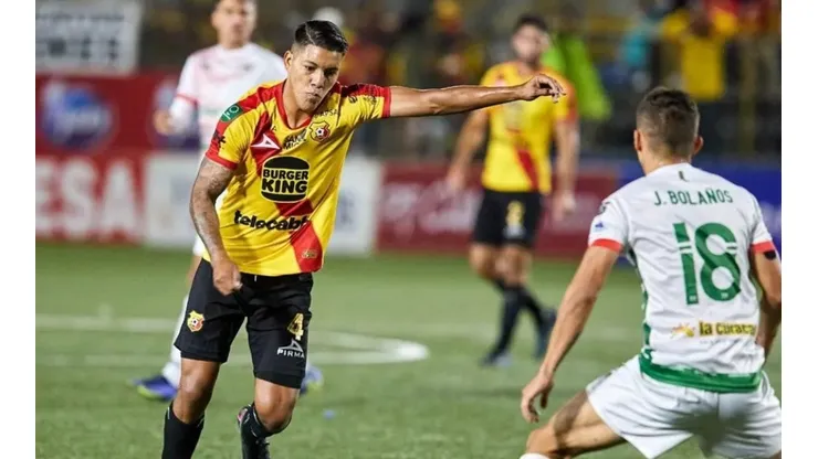 Orlando Galo, estelar en la formación de Herediano en la derrota ante Guanacasteca (CSH Oficial)
