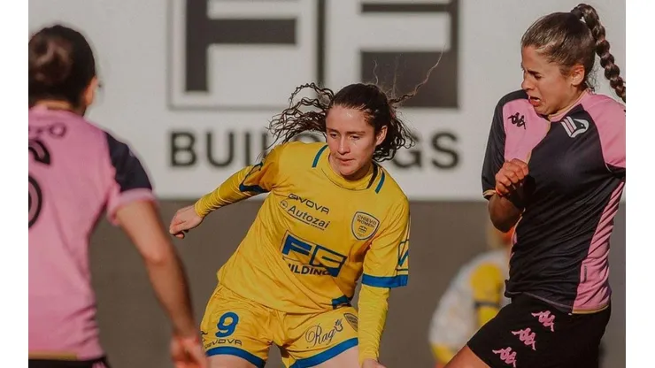 María Paula Salas debutó con Chievo Verona de Italia.