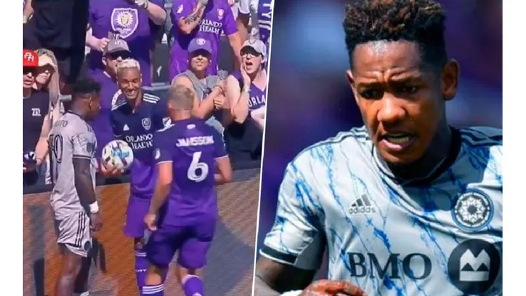 Romell Quioto le pegó a un jugador del Orlando City
