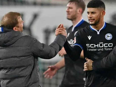 Andrés Andrade volvió a una convocatoria del Arminia Bielefeld