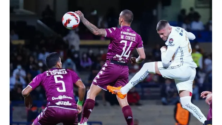 Arturo Ortiz anotó el primero de la noche para Pumas (Pumas Oficial)