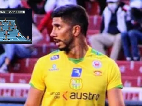 Gerardo Gordillo en el once ideal de la primera jornada en Ecuador