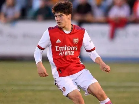 Elián Quesada vivió su primera experiencia con la Sub-23 del Arsenal