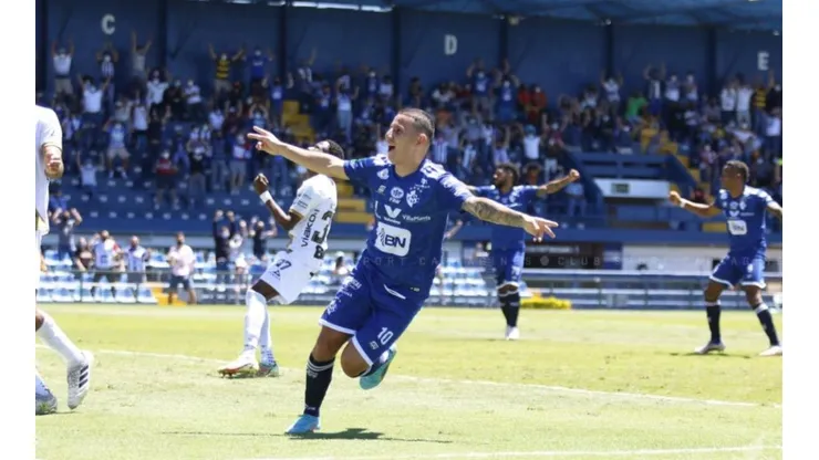 Luis Ronaldo Araya anotó el único gol del partido tras una gran jugada de Allen Guevara (CSC Oficial)