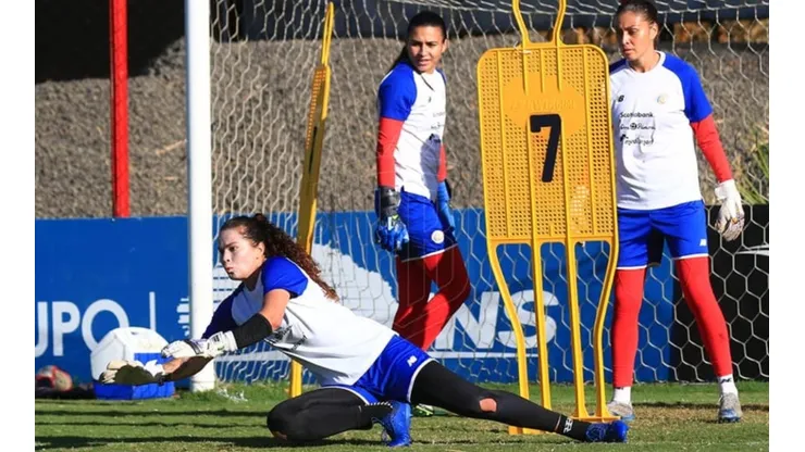 Noelia Bermúdez alzó la voz en nombre de sus compañeras para pedir más apoyo al fútbol femenino (Fedefut CR)