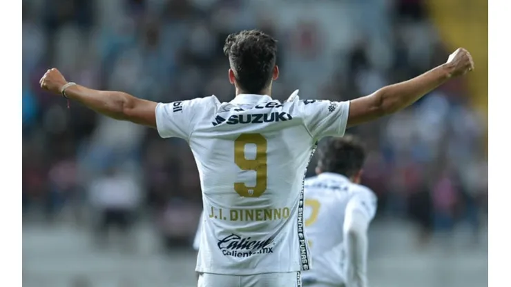 Juan Dinneno, con gol y gran desempeño este miércoles ante Saprissa (Pumas Oficial)