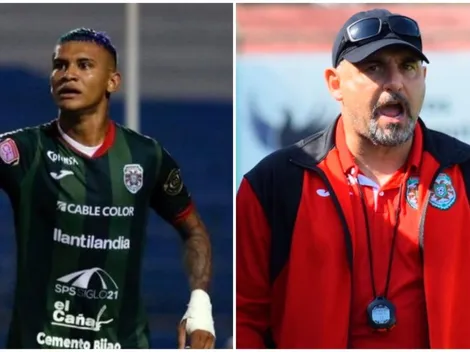 Kervin Arriaga se despide de Marathón con una disculpa a Tato García