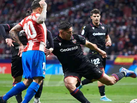 Partidazo de Óscar Duarte en victoria de Levante ante Atlético de Madrid