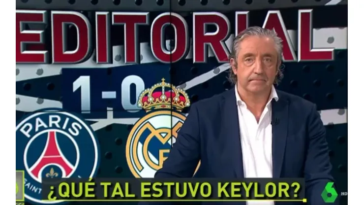 Josep Pederol no se guardó nada y le tiró duro al equipo de sus amores, el Rea Madrid (El Chiringuito de Jugones)