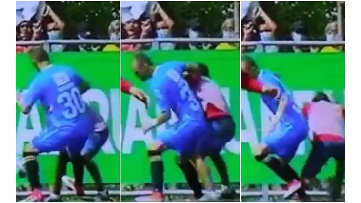 Kevin Moscoso se disculpa por agredir a alcanzabolas