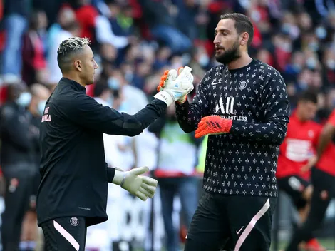 Donnarumma sobre Keylor Navas: "Tenemos buena relación, es buen tipo"