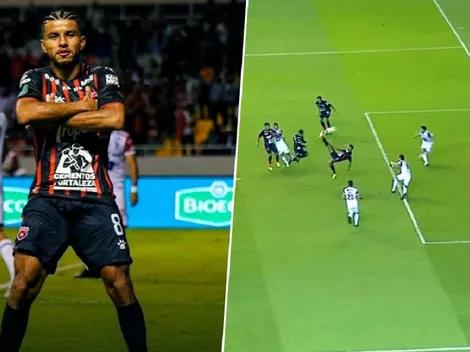 El gol de Johan Venegas para Alajuelense que podría pelear el Puskas