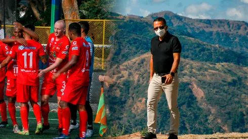 Rodolfo Villalobos en el lugar donde estará el nuevo estadio.