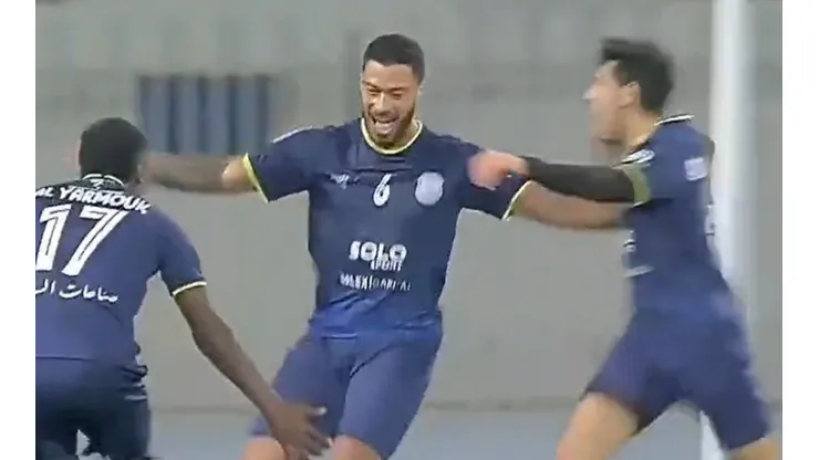 El guatemalteco Marco Domínguez anota su primer gol en Kuwait [VIDEO]