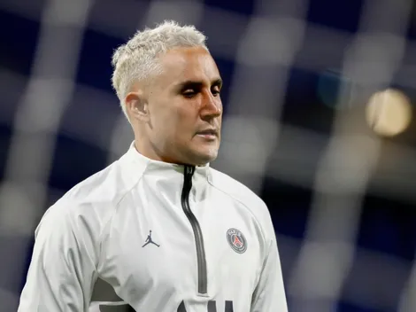 Keylor Navas fue suplente en la goleada del PSG