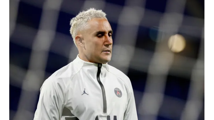 Keylor Navas fue suplente en la goleada del PSG