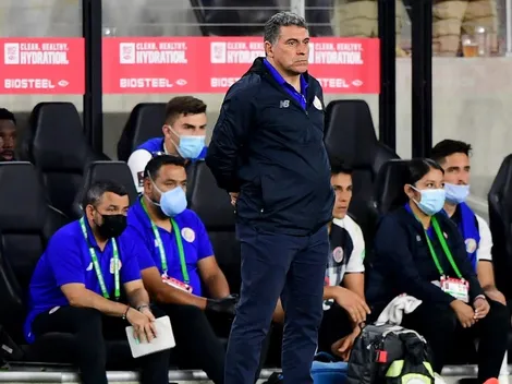 Luis Fernando Suárez le dio todos los méritos a los jugadores de Costa Rica