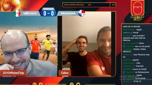 Míster Chip se divirtió junto a Bryan Ruiz y Celso Borges