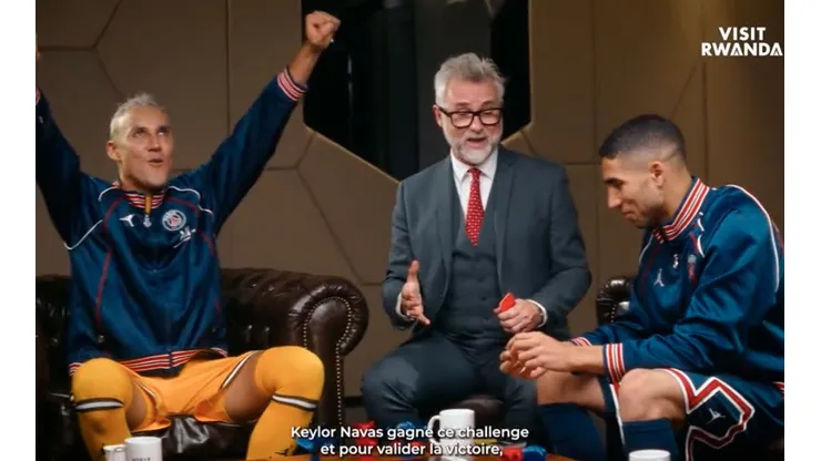 Extracto del video publicado por el PSG en sus redes sociales (PSG Oficial)