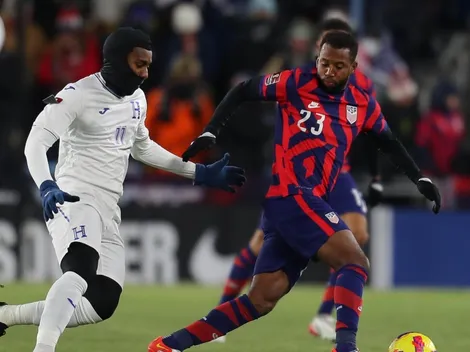 Honduras sufrió el frío y cayó 3-0 contra Estados Unidos