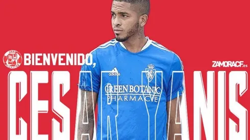 César Yanis ficha por el Zamora CF de España.
