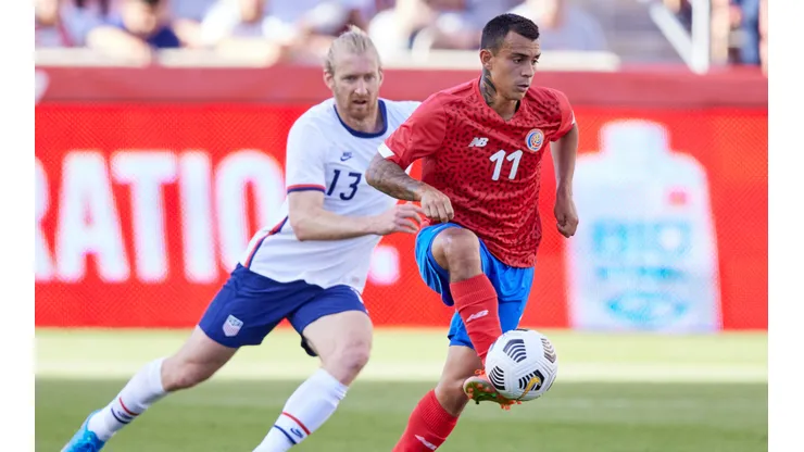 Randall Leal, nueva baja de Costa Rica antes del partido contra México.