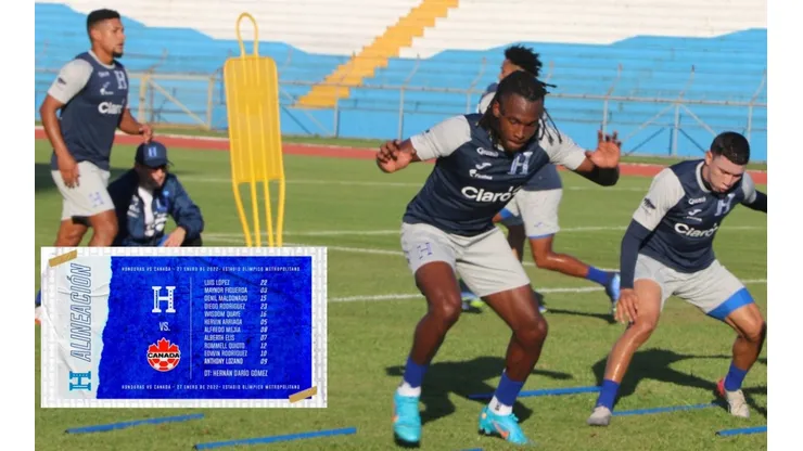 Eliminatorias Concacaf: Honduras confirma su alineación para enfrentar a Canadá