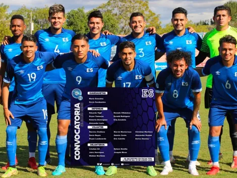 Los convocados de El Salvador para su campamento en Estados Unidos