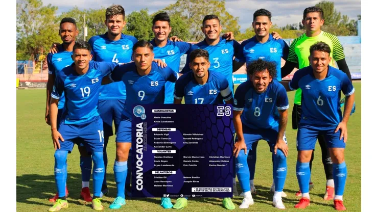 Los convocados de El Salvador para su campamento en Estados Unidos
