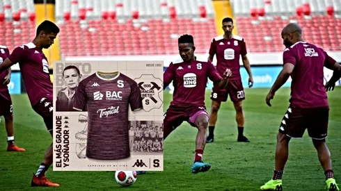 Saprissa expuso nueva indumentaria que causó sensaciones en redes