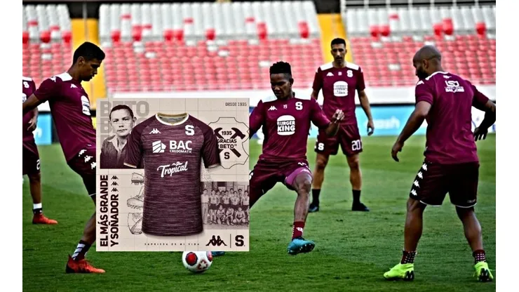 Saprissa expuso nueva indumentaria que causó sensaciones en redes