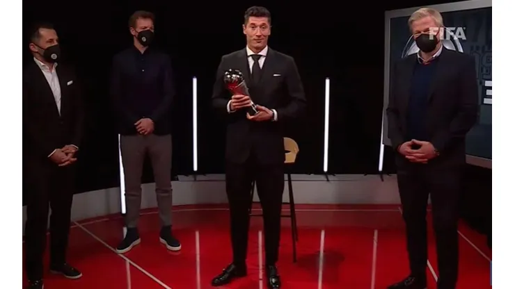 Robert Lewandowski obtiene el premio The Best 2021: los ganadores de todas las ternas