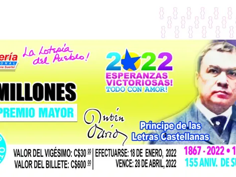 ◉ Lotería Nacional de Nicaragua de HOY: sorteo, resultados y números ganadores martes 18 de enero | Lotería Nica Premio Mayor 8 millones