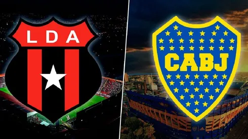 Alajuelense y Boca mantienen una buena relación