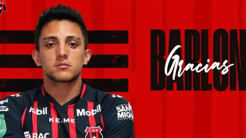 Alajuelense anunció la partida de Barlon Sequeira