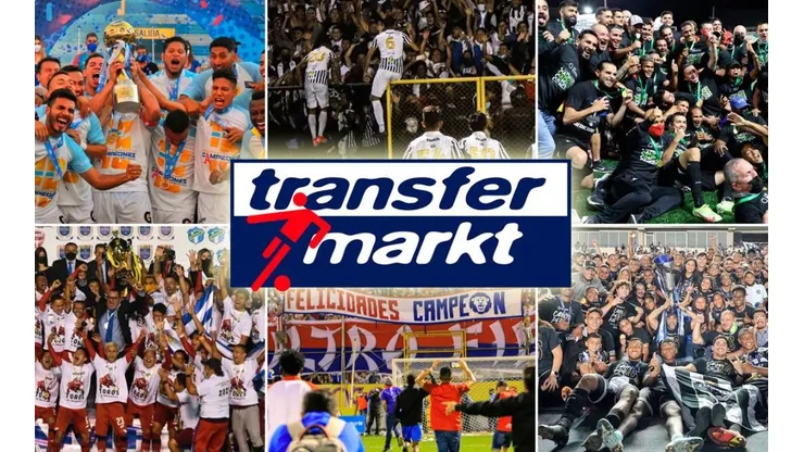 El valor de los campeones del Apertura 2021 en Centroamérica según Transfermarkt
